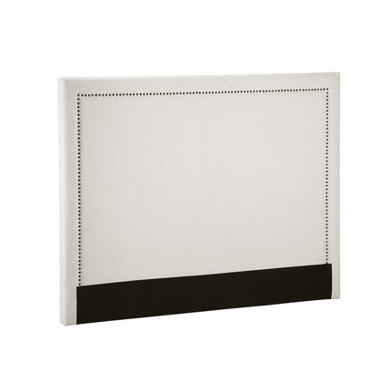 Artiss Bed Frame Bed Head Headboard Queen Fabric - RIVE Beige.