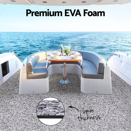 Seamanship EVA Foam Boat Flooring Marine Mat Decking Sheet 240x90x0.6cm Camo.