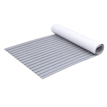 Seamanship EVA Foam Boat Flooring Mat Decking Sheet 240x90x0.6cm Light Grey.