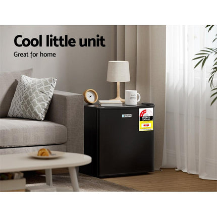 Devanti 48L Bar Fridge Black.