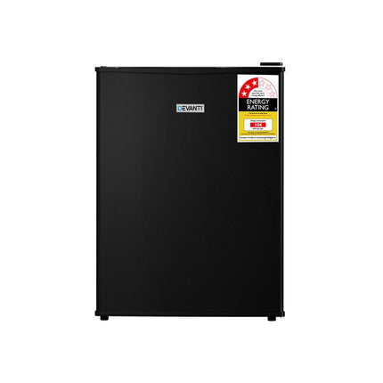 Devanti 70L Bar Fridge Black.