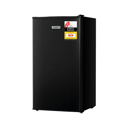 Devanti 95L Bar Fridge Black.