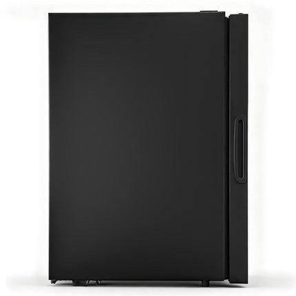 Devanti 56L Bar Fridge Glass Door Mini Fridge Countertop Cooler Black.