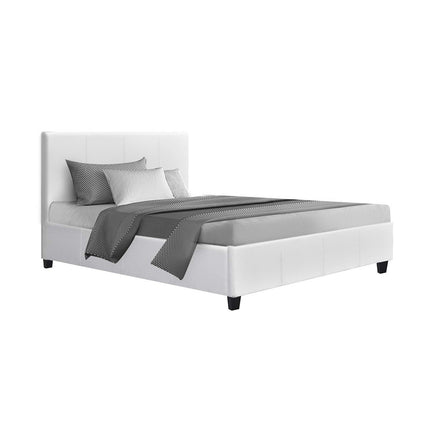 Artiss Bed Head Headboard Double Velvet - VELA Grey.