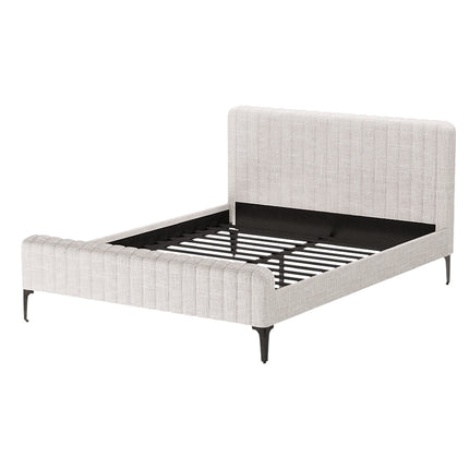Artiss Bed Frame Queen Size Beige AMMY.