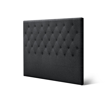 Artiss Bed Head Headboard Double Size Fabric - CAPPI Charcoal.