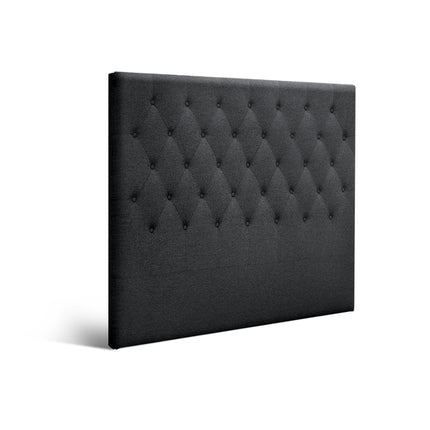 Artiss Bed Head Headboard Double Size Fabric - CAPPI Charcoal.