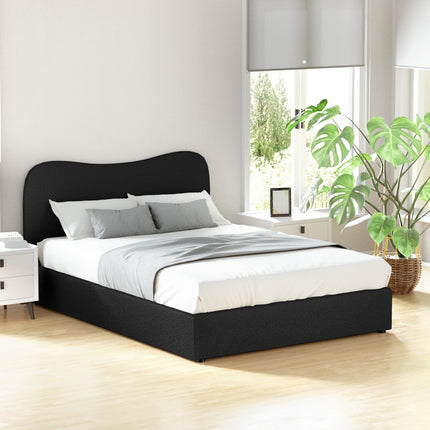 Artiss Bed Frame Double Size Boucle DARA.