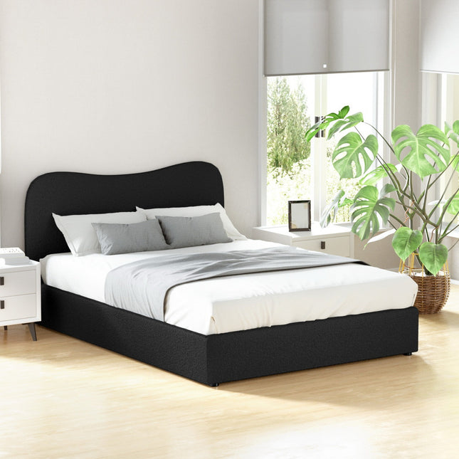 Artiss Bed Frame Double Size Boucle DARA.