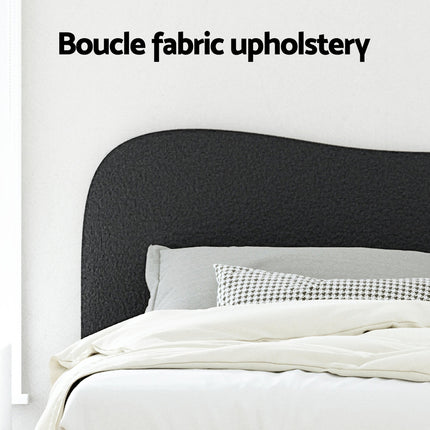 Artiss Bed Frame Queen Size Boucle DARA.