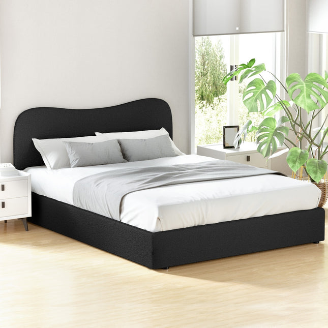 Artiss Bed Frame Queen Size Boucle DARA.