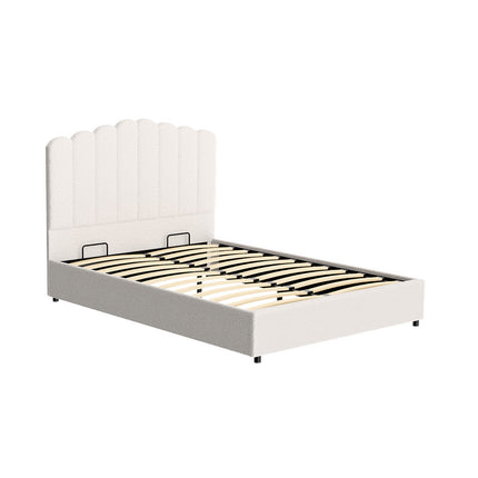 Artiss Bed Frame Double Size Boucle FION.