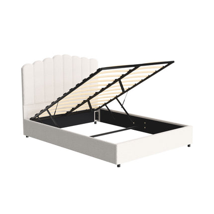 Artiss Bed Frame Double Size Boucle FION.
