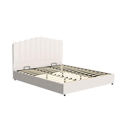 Artiss Bed Frame King Size Boucle FION.