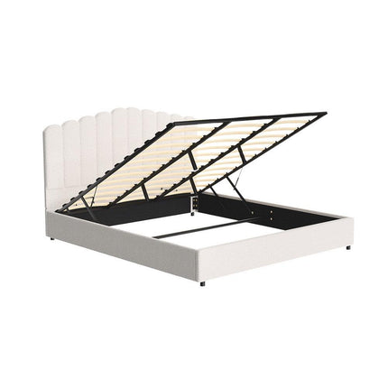 Artiss Bed Frame King Size Boucle FION.