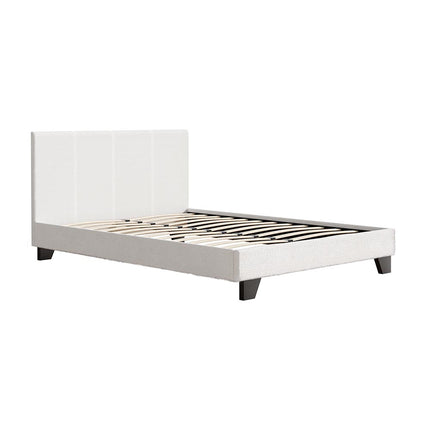 Artiss Bed Frame Double Size Boucle NEO.