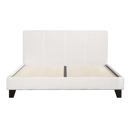 Artiss Bed Frame Double Size Boucle NEO.