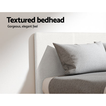 Artiss Bed Frame Double Size Boucle NEO.