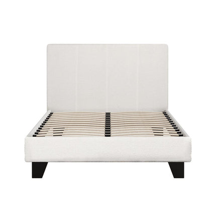 Artiss Bed Frame King Single Size Boucle NEO.