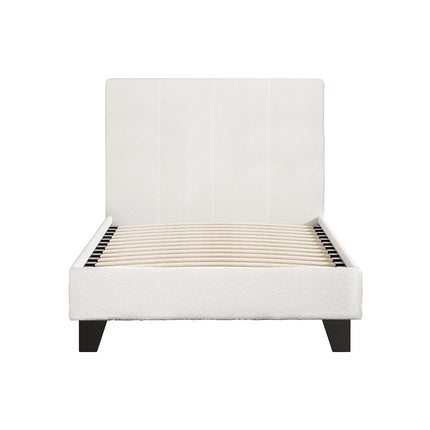 Artiss Bed Frame Single Size Boucle NEO.