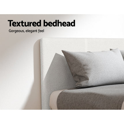 Artiss Bed Frame Single Size Boucle NEO.