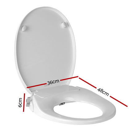 Cefito Non Electric Bidet Toilet Seat Cover Auto Water Spray Wash Knob Control.