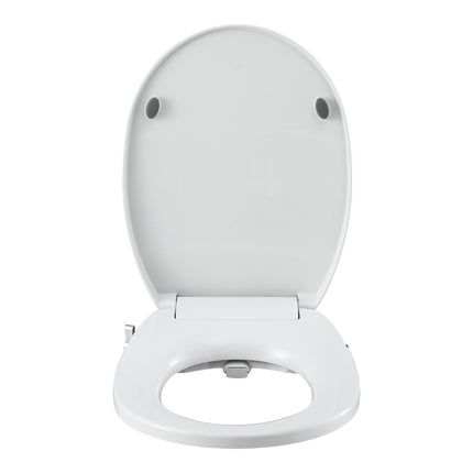 Cefito Non Electric Bidet Toilet Seat O-Shape Dual Nozzle Soft Close WaterMark DIY.