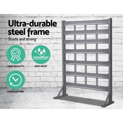 Giantz 47 Storage Bin Rack Free Stand Steel Stand.