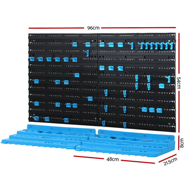 Giantz 108 Storage Bin Rack Wall Mounted.