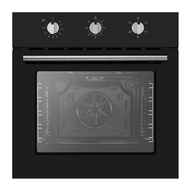 Devanti 60cm Electric Built In Wall Oven Stainless Steel.