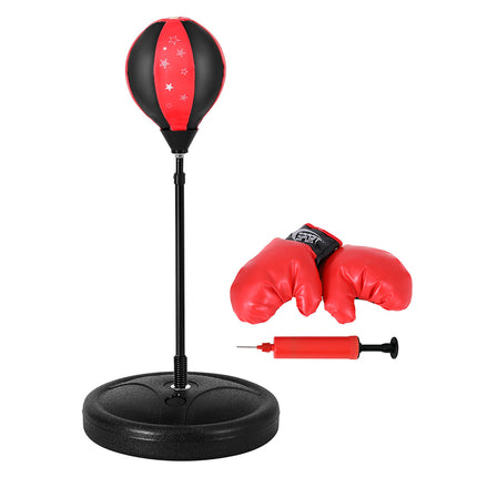 Everfit Punching Boxing Bag Stand Set Gloves with Pump Height Adjustable.