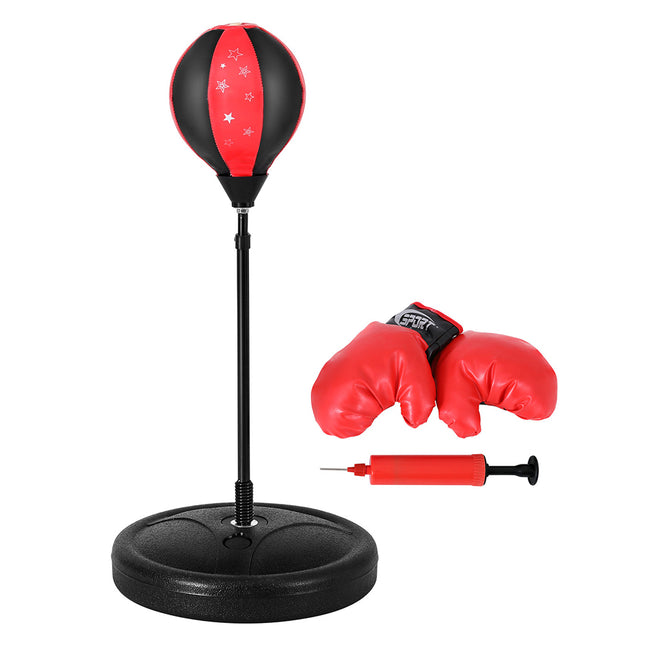 Everfit Punching Boxing Bag Stand Set Gloves with Pump Height Adjustable.