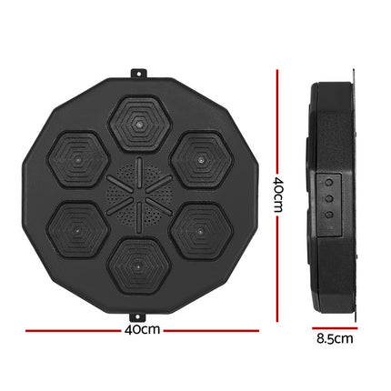 Everfit Music Boxing Machine Bluetooth Target Punching USB Chargeable Home Gym.