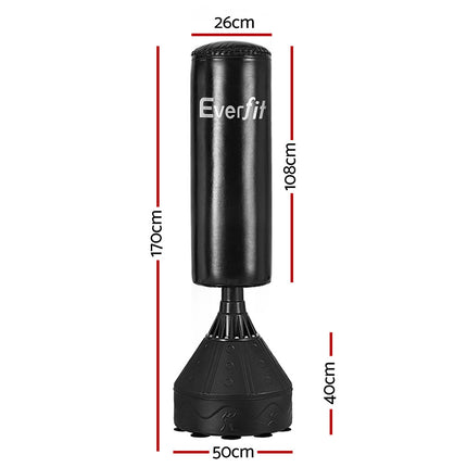 Everfit Boxing Punching Bag Stand 170CM Home Gym Training Equipment.