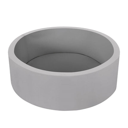 Keezi Kids Ball Pit 90x30cm Ocean Foam Play Pool Barrier Toys Children Grey.