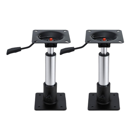 Seamanship Boat Seat Pedestal 34–46cm Adjustable Gas Lift 360 Degrees Swivel 2 Pack.