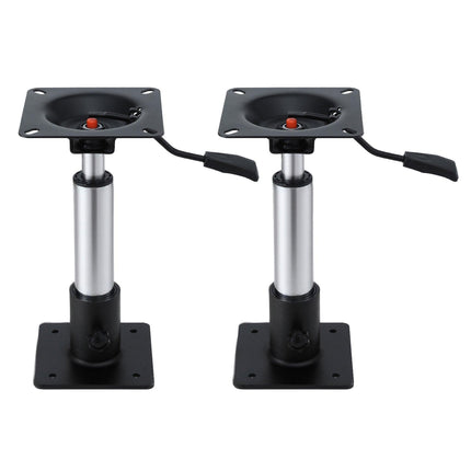 Seamanship Boat Seat Pedestal 34–46cm Adjustable Gas Lift 360 Degrees Swivel 2 Pack.
