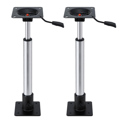 Seamanship Boat Seat Pedestal 55–75cm Adjustable Gas Lift 360 Degrees Swivel 2 Pack.