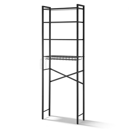 Artiss Over Toilet Bathroom Storage Rack Space Saving 4 Tier Organiser White.
