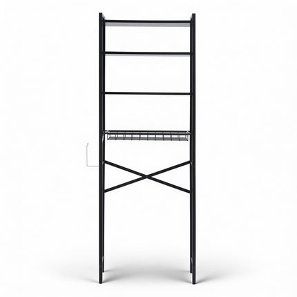 Artiss Over Toilet Bathroom Storage Rack Space Saving 4 Tier Organiser White.