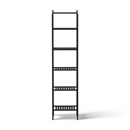 Artiss 5 Tier Floor Standing Corner Shower Caddy Bathroom Organizer Black.