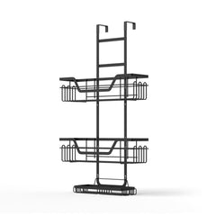 Artiss 3 Tier Over The Door Shower Caddy Hanging Bathroom Storage Organizer.