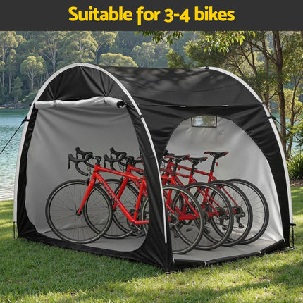 Giantz Bike Storage Tent Outdoor Waterproof UV Resistant Shelter w/ Ventilation.