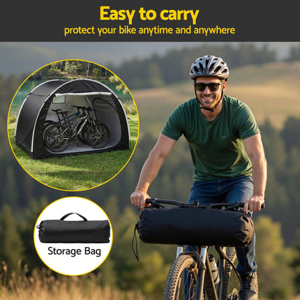Giantz Bike Storage Tent Outdoor Waterproof UV Resistant Shelter w/ Ventilation.
