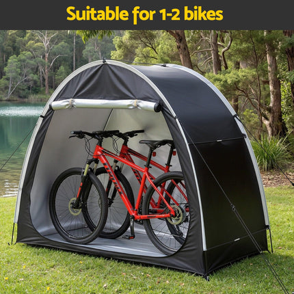 Giantz Bike Storage Tent Waterproof Outdoor UV Protection Shelter w/ Large Space.