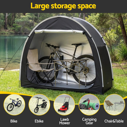 Giantz Bike Storage Tent Waterproof Outdoor UV Protection Shelter w/ Large Space.