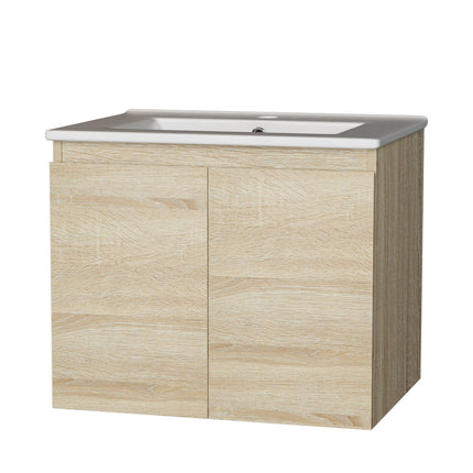 Cefito Vanity Unit 600mm with Basin Oak.
