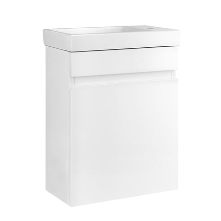 Cefito Vanity Unit 400mm with Basin White.