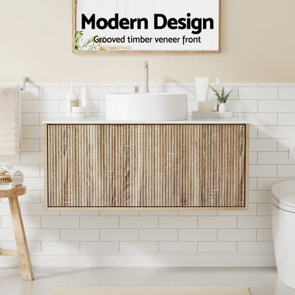 Cefito Vanity Unit 915mm with Basin Oak.