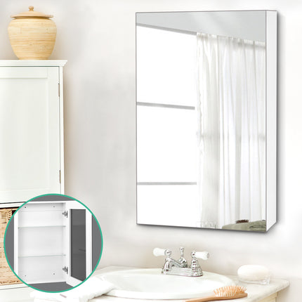 Cefito Bathroom Mirror Cabinet 450x720mm White.